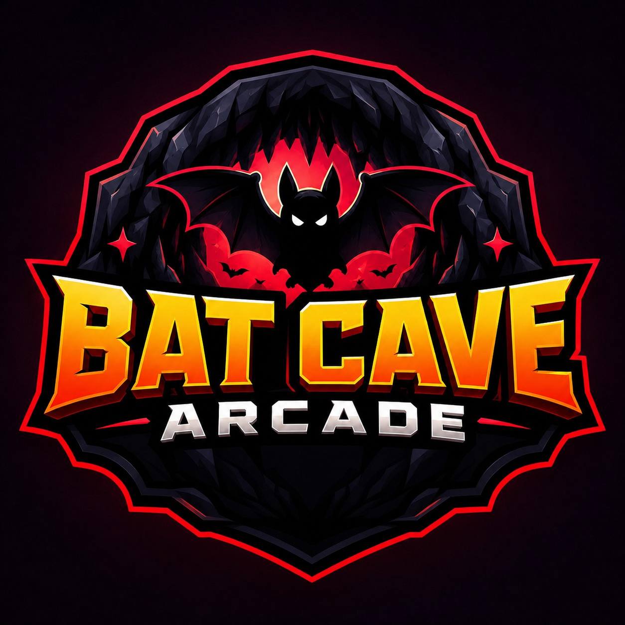 Bat Cave Arcade logo